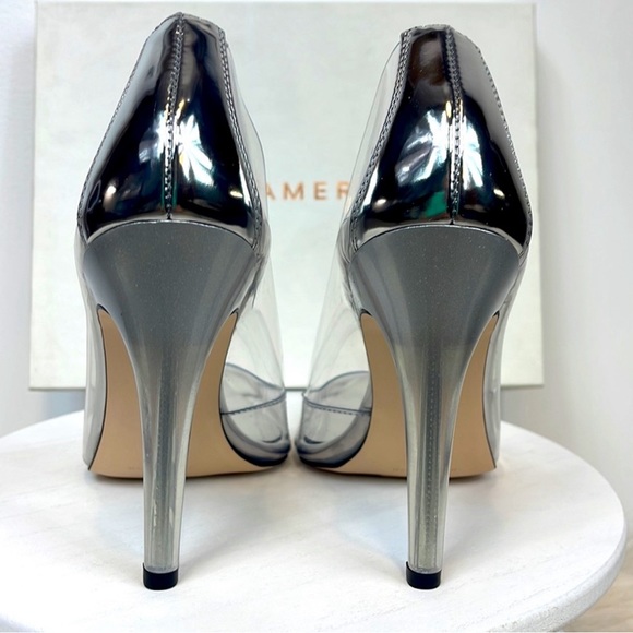 GOOD AMERICAN 🆕 Cinderella Heels. So gorgeous! Size 9.5. NIB! - Picture 7 of 10